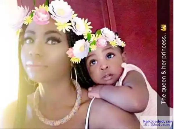 Davido’s Babymama Sophie Momodu & Daughter, Imade Look Totally Adorable In New Photo